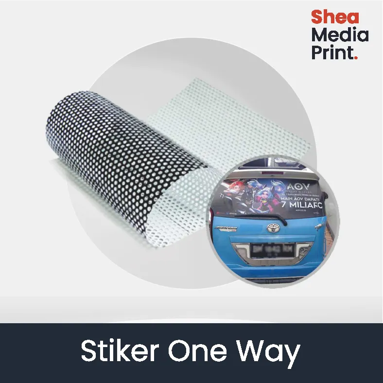 Stiker One Way